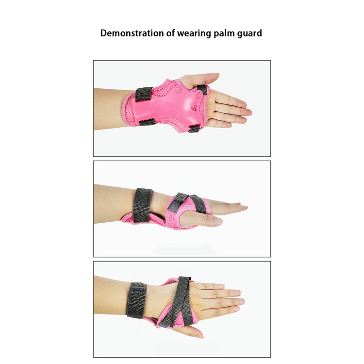 Durable Premium KUFUN 6PCS/set Child Skateboard Skating protective gear Knee Pads Elbow Hand Protect Biking Climbing ... - Image 2