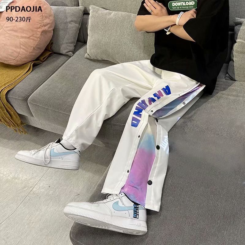 Versatile Durable 2 Color【M-3XL】Fashion Splicing Jogger Men Casual Pants Loose Harem Elastic waist - Image 2