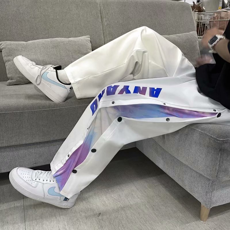 Versatile Durable 2 Color【M-3XL】Fashion Splicing Jogger Men Casual Pants Loose Harem Elastic waist - Image 5