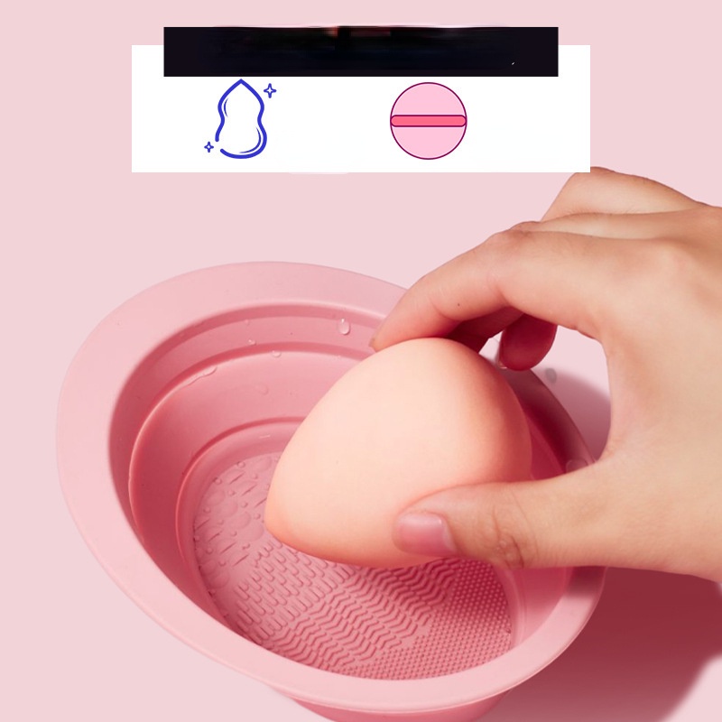 Premium Essential Silicone Brush Cleaner Cosmetic Makeup Washing Gel Cleaning Mat Foundation Pad Scrubber Board - Image 3