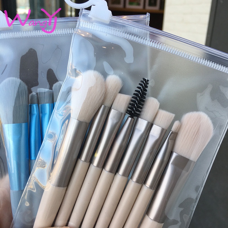 Duty Hardware 8 Mini Makeup Brush Set Ins Eye Shadow Foundation Blush Beauty Tool Workshop - Image 4