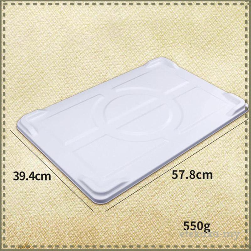Food Kitchen Stackable Pizza Tray Bread Box Lid Proofing Durable Prep - Image 5