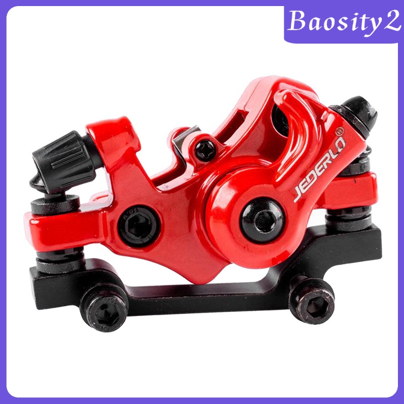 [baositybbMY] Solid Bike Disc Brake Caliper R160/F180 Rotor Disc Calipers Red F160 R140 Parts