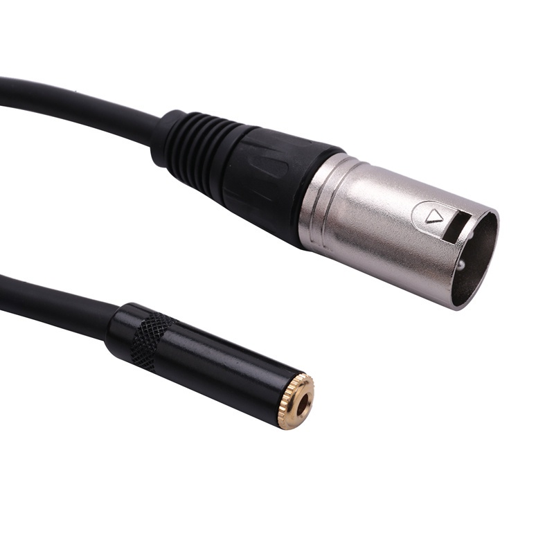 Multi Premium 0.3M Wire 3 Pin Xlr Male 3.5Mm Female Audio Connector Stereo Microphone Adapter Essential - Image 3