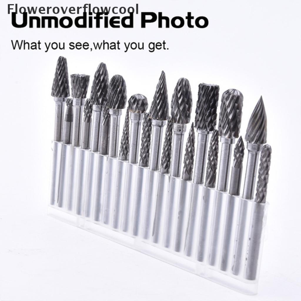 Reliable Quality FCMY 20pcs Tungsten Carbide Rotary Point Burr Die Grinder Shank Set 3*3mm & 3*6mm HOT Must - Image 4