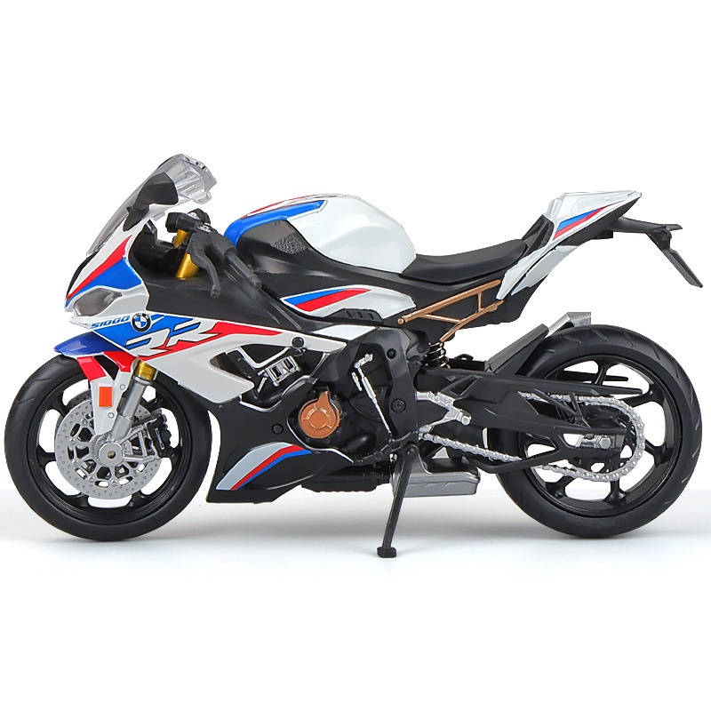 Essential Reliable 【RUM】1:12 Scale BMW S1000RR Alloy Motorcycle Model Diecast car Toys Boys baby birthday gift ki... - Image 4
