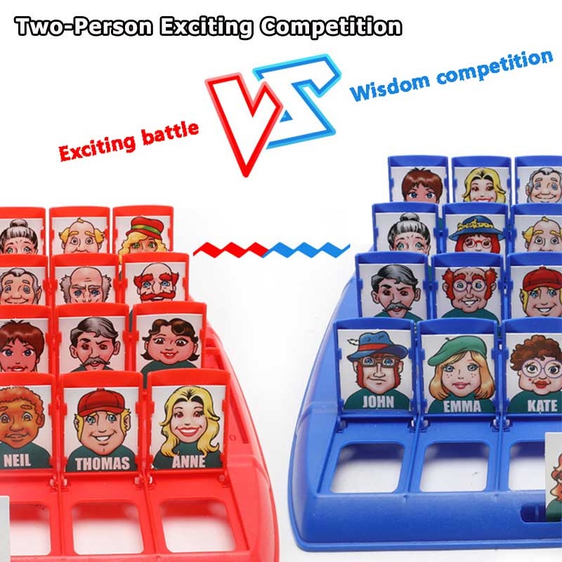 Versatile Durable Guess Who Is It ? Classic BoardGame Funny Family Guessing Games Kids Children Toy Gift 猜人物益... - Image 5