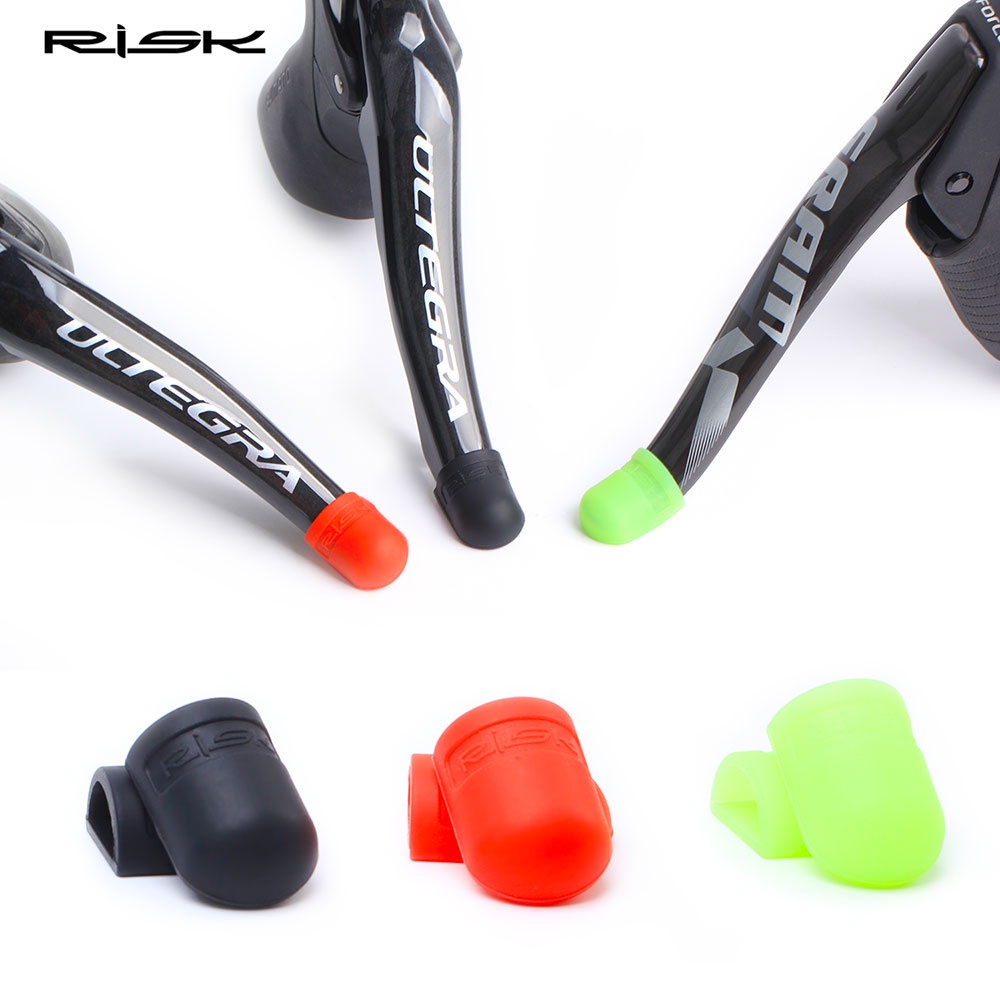 Versatile Durable RISK Silicone Bicycle Shift Handle Cover Shimano Road Bike Shifting Lever Protection Sleeve Deraill... - Image 3