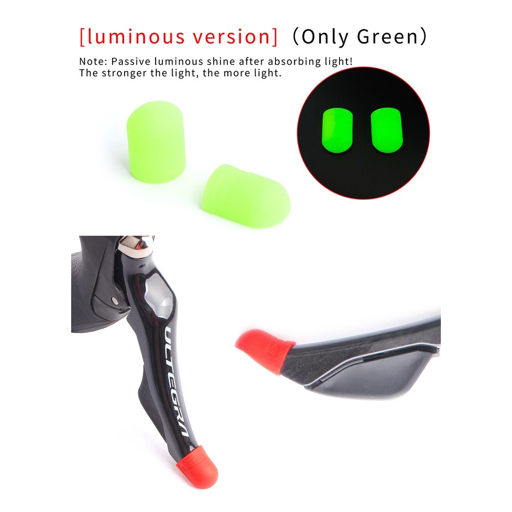 Versatile Durable RISK Silicone Bicycle Shift Handle Cover Shimano Road Bike Shifting Lever Protection Sleeve Deraill... - Image 4