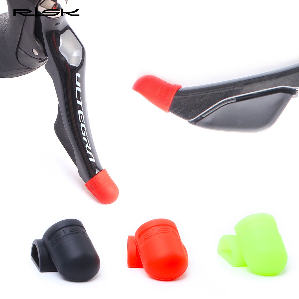 Versatile Durable RISK Silicone Bicycle Shift Handle Cover Shimano Road Bike Shifting Lever Protection Sleeve Deraill... - Image 5
