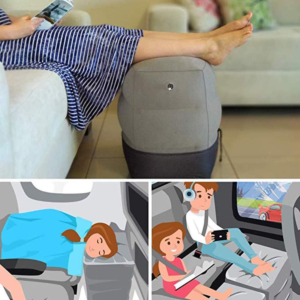 Reliable Have Useful Inflatable Portable Travel Footrest Pillow Plane Train Kids Bed Foot Rest Pad Versatile Multi - Image 3