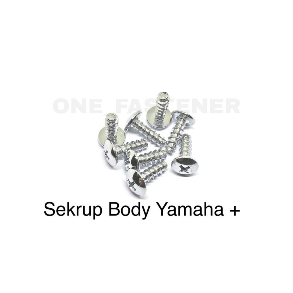 Durable Purpose 50 Pcs Only CHROME Screw Screwdriver Body Screws YAMAHA M5X16 mio Threaded Essential - Image 4