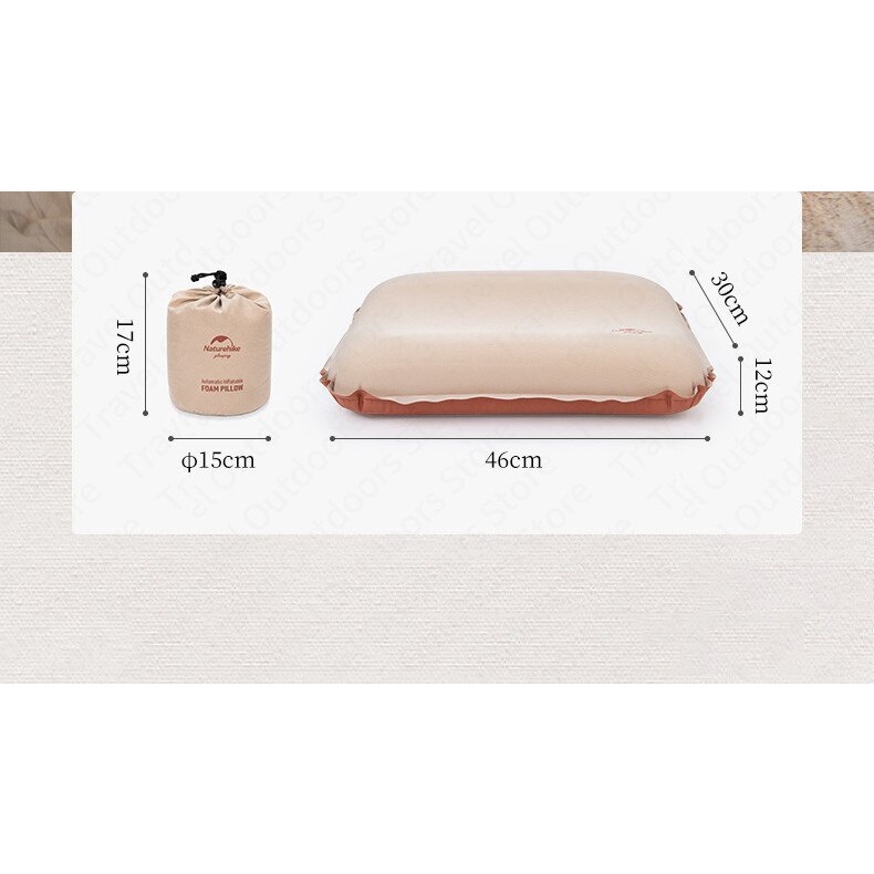 Must Have Naturehike Ultralight Inflatable Pillow Elastic Sponge Mute Outdoor Travel Camping Tent Office Rest Sleeping - Image 4