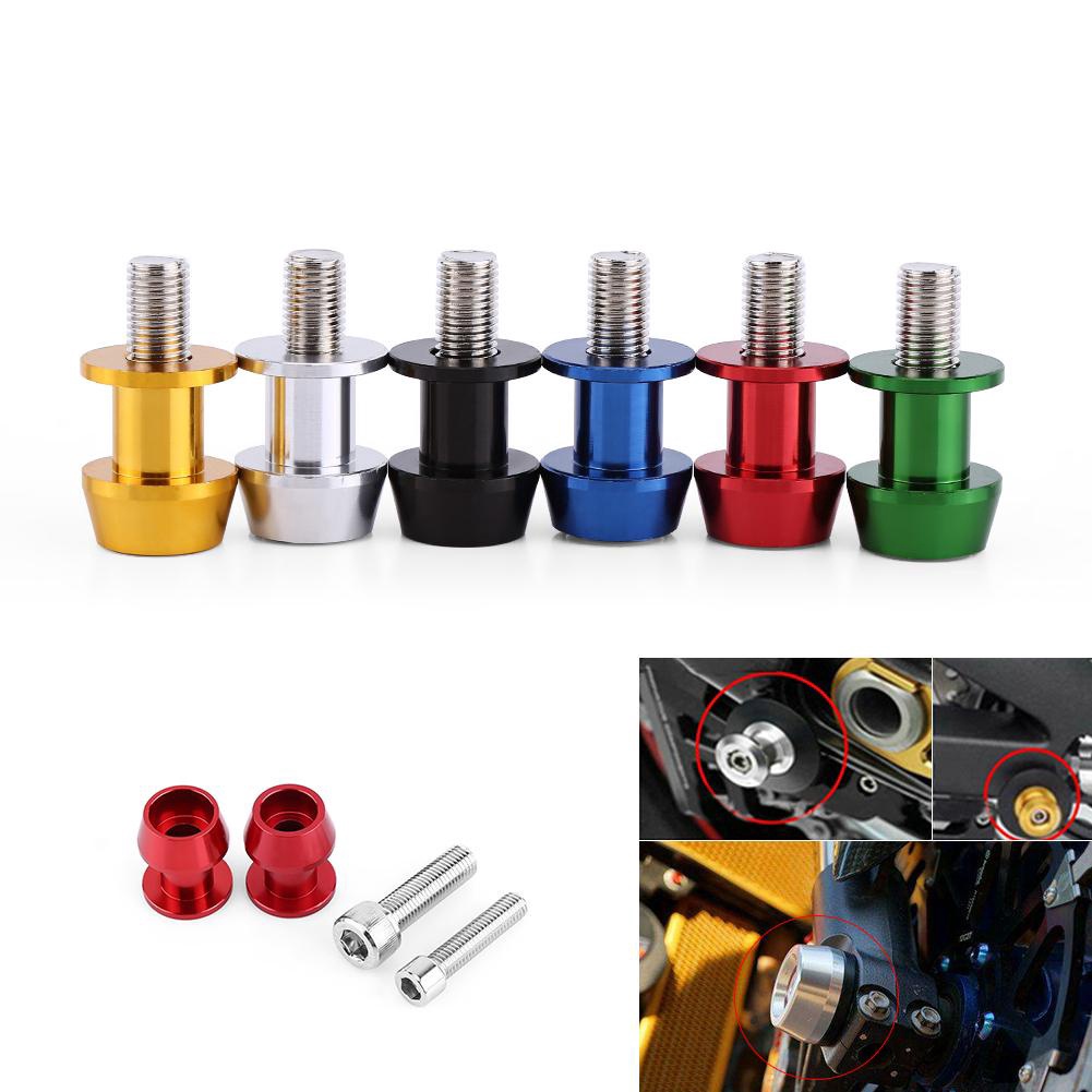 Essential Durable Ready Stock 8/10mm Motorcycle CNC Swing Arm Spool Sliders Stand Bobbins Have Premium - Image 3