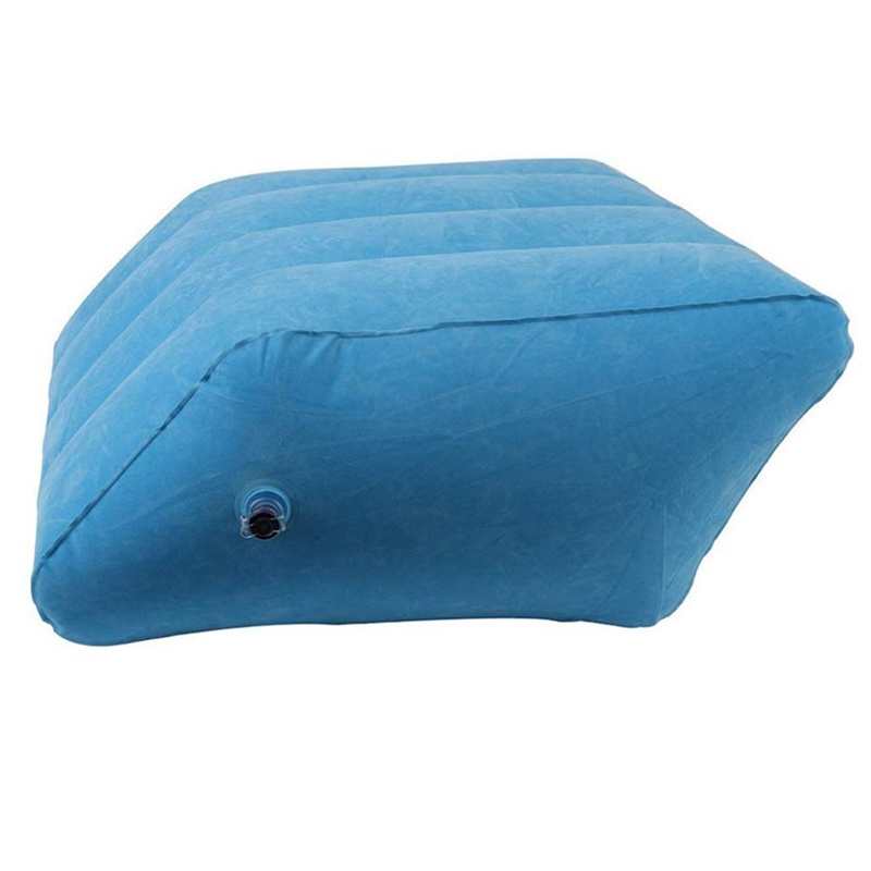 Premium Versatile PVC flocking Inflatable Elevation Wedge Leg Foot Rest Raiser Support Pillow Cushion Parallelogram s... - Image 2