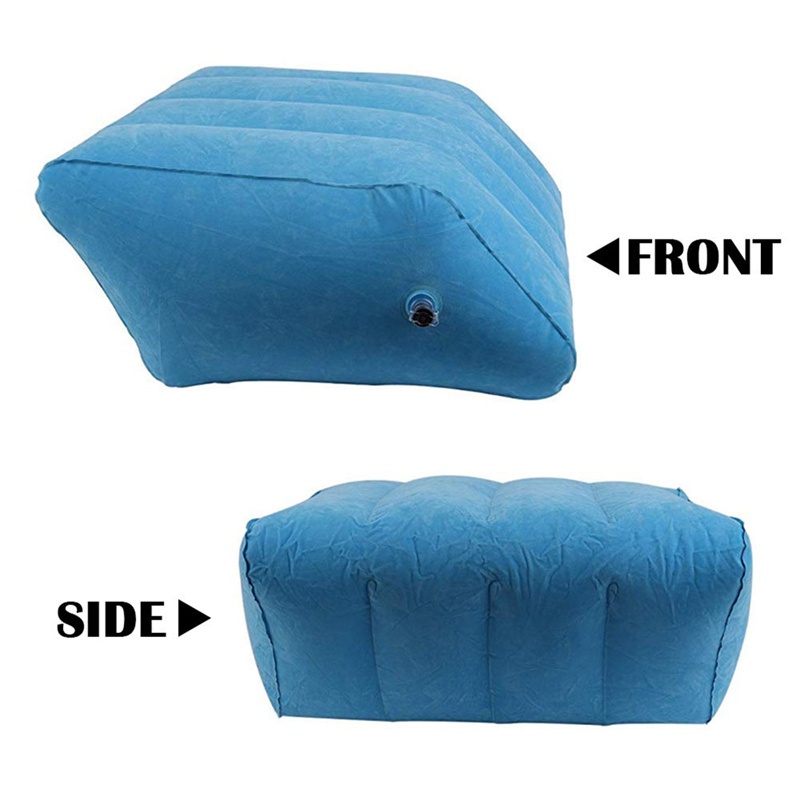 Premium Versatile PVC flocking Inflatable Elevation Wedge Leg Foot Rest Raiser Support Pillow Cushion Parallelogram s... - Image 4