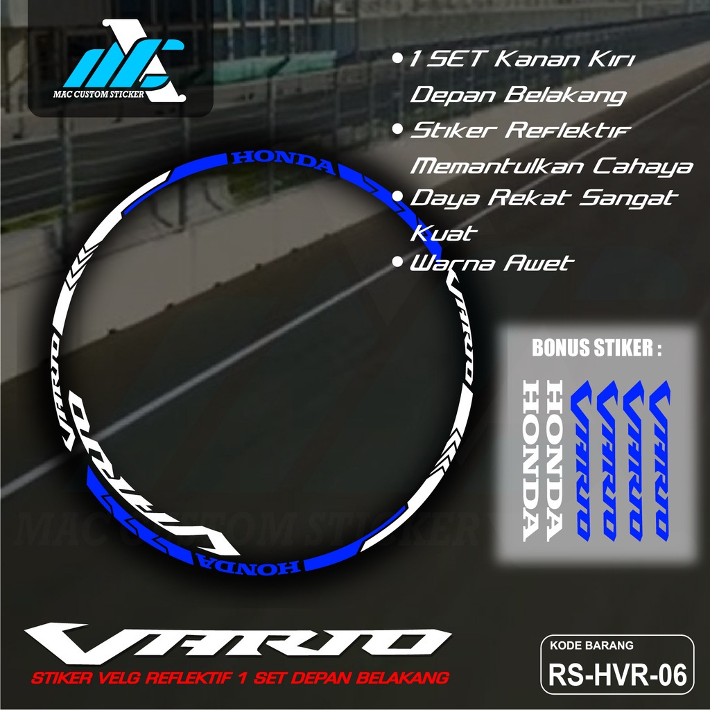 Quality Have Cutting STICKER LIS LIST MOTOR Wheel VARIO 110 125 150 Motorcycle Accessories SCHOTL Purpose - Image 5