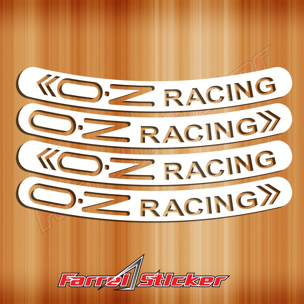 Premium Multi Oz racing sticker Rim - Image 2