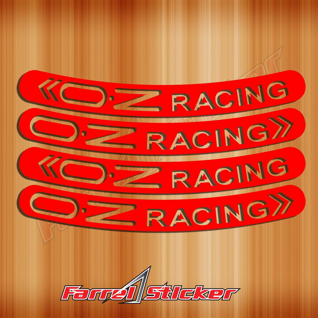 Premium Multi Oz racing sticker Rim - Image 4