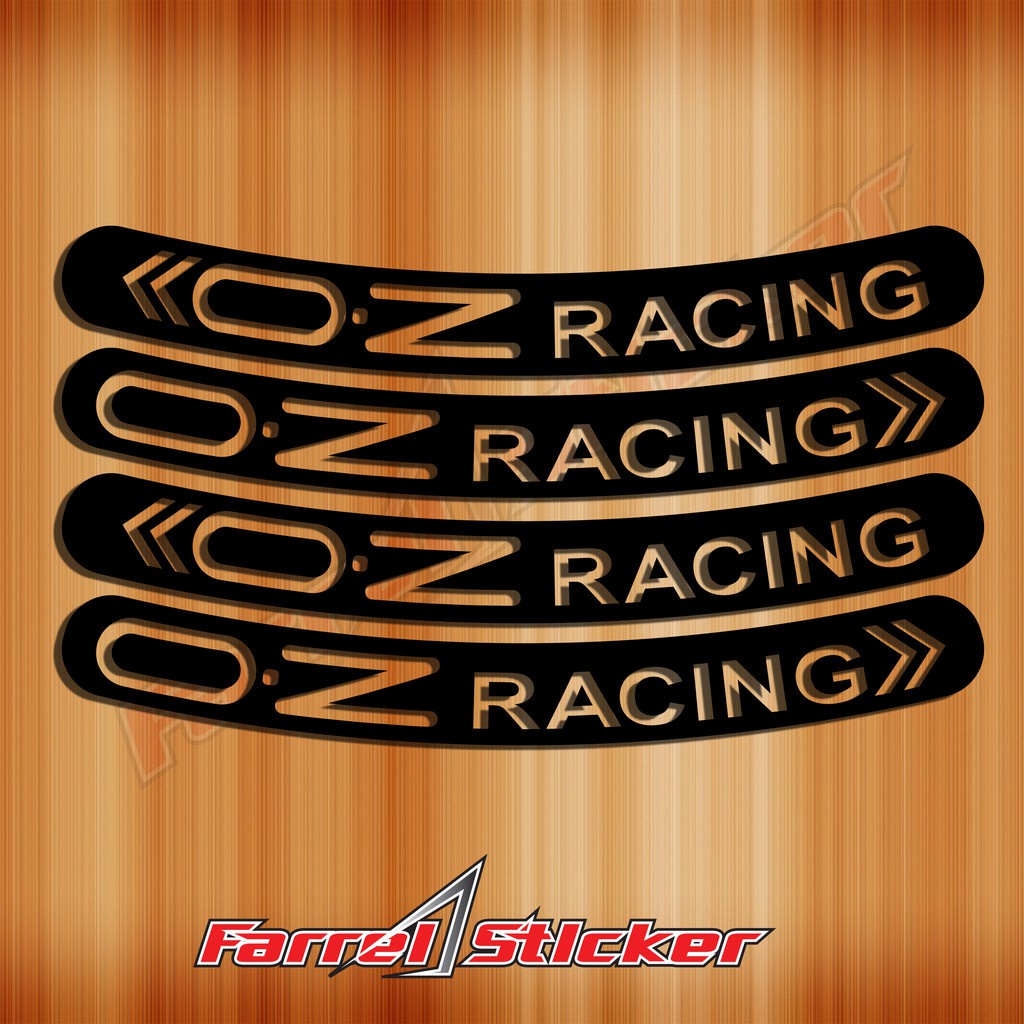 Premium Multi Oz racing sticker Rim - Image 5