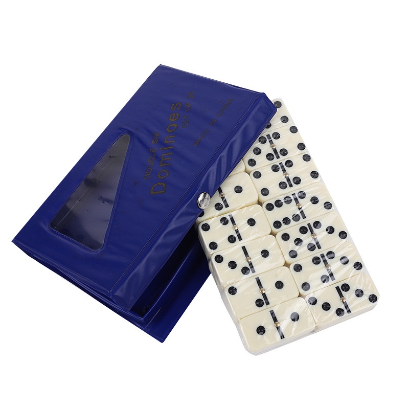 Must Purpose 28pcs Domino Set Plastic Melamine Dominoes Toys Hobbies Construction Classic Kids Game Games Board Quality - Image 5