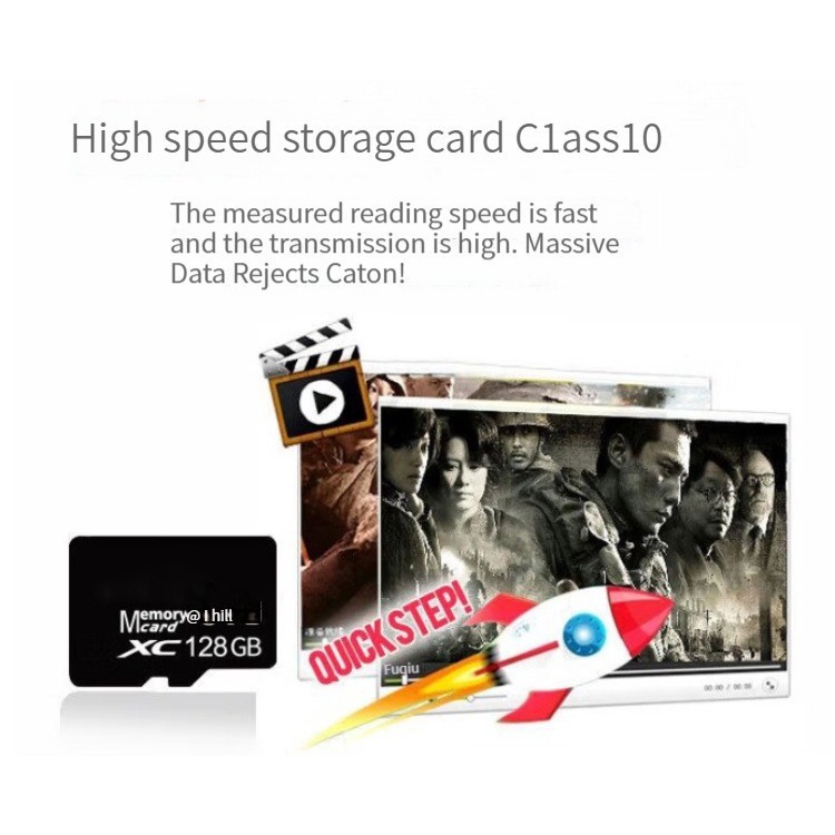 Quality Durable High Speed TF Card IP Camera CCTV Cell Phone flash Memory Micor SD HC /XC Card64GB - Image 2