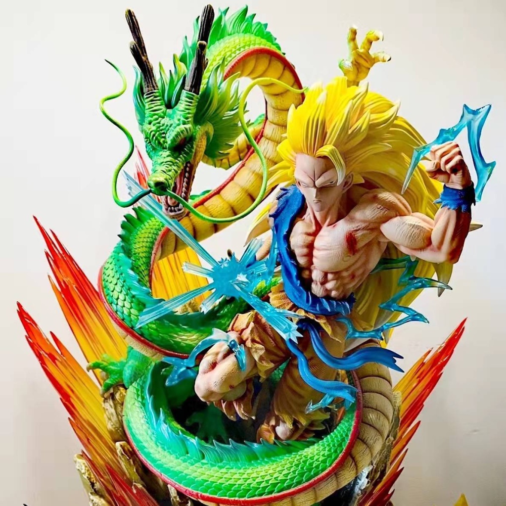 Casual Trendy Dragon Ball Vegeta Goku Broly Lucky Bag Mystery Box Doll Figure Office Tabletop Decoration Action Statu... - Image 2