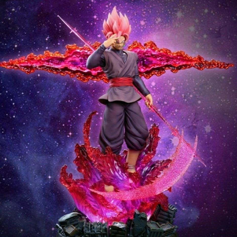 Casual Trendy Dragon Ball Vegeta Goku Broly Lucky Bag Mystery Box Doll Figure Office Tabletop Decoration Action Statu... - Image 3