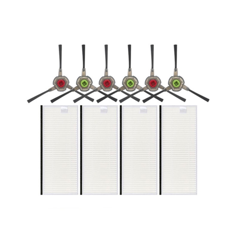 Must Have Main Brush Cover HEPA Filter Side Ecovacs Deebot OZMO U2 Pro Robot Vacuum Cleaner Parts Accessories Purpose... - Image 2