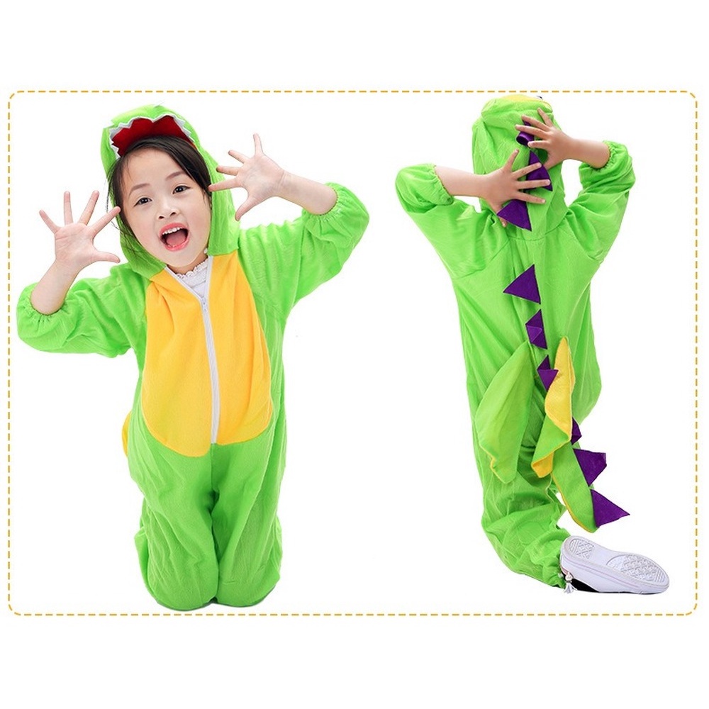 Must Have Kids Animal Dinosaur Costume Christmas Onesies Pajamas Monkey Duck Goat Cow Rabbit Ladybug Cosplay Costume... - Image 4