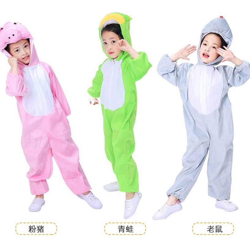 Must Have Kids Animal Dinosaur Costume Christmas Onesies Pajamas Monkey Duck Goat Cow Rabbit Ladybug Cosplay Costume... - Image 5