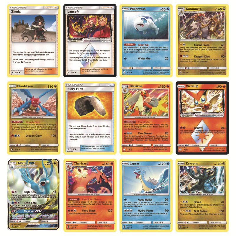 Quality Must New (English Ver) Pokemon Card 36pcs 72pcs Sun & Moon Lost Thunder Dragon Majesty Trading Collection Pur... - Image 3