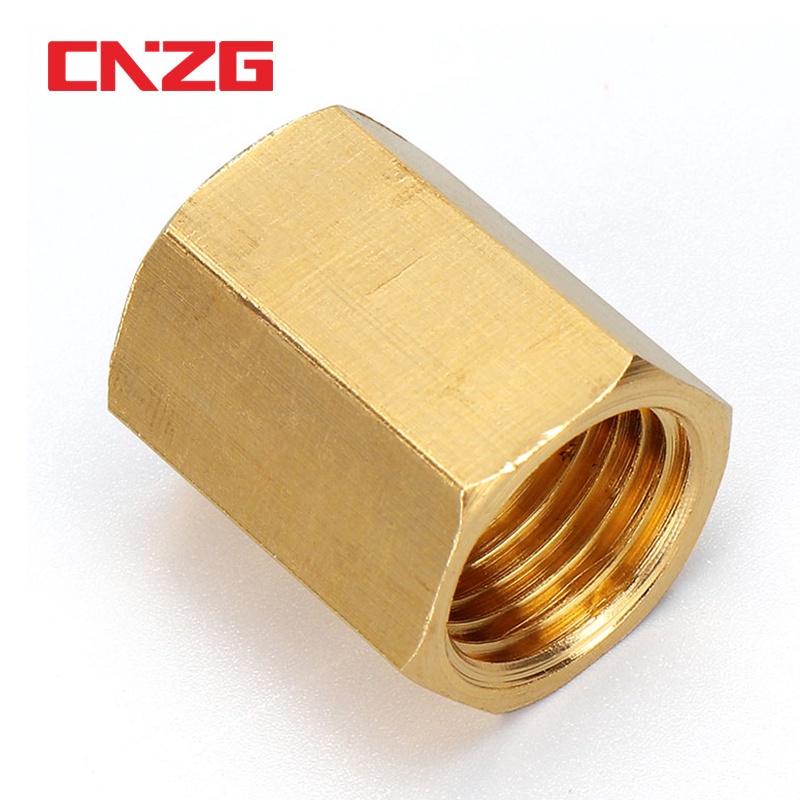 Quality Must Brass Pipe Fitting Copper Hose Hex Coupling Coupler Fast Connetor Female Thread 1/8 1/4 3/8 1/2 3/4 Wate... - Image 2