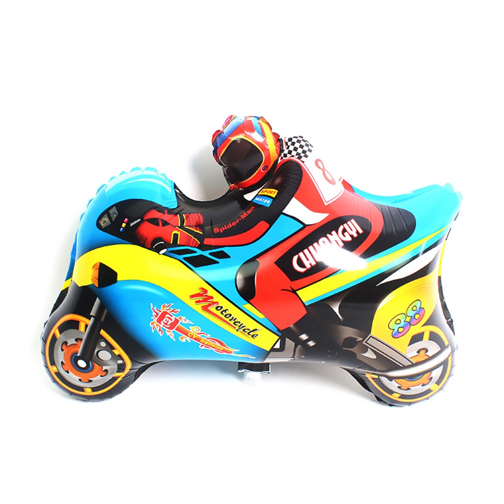 Durable Premium Racing Car Birthday Party Balloons Race Theme Banners Cake Toppers Supplies Decoration Baby Happy Par - Image 3