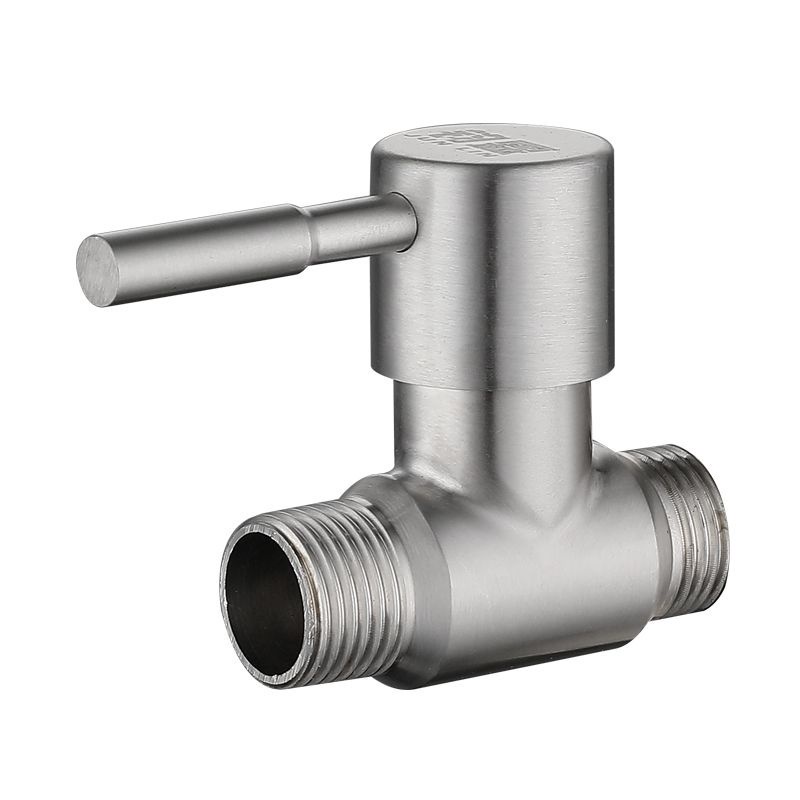 Versatile Reliable 304 Stainless Steel Straight Through Valve 4 Points Divided Tube Double Inner Outer Thread Right A... - Image 4