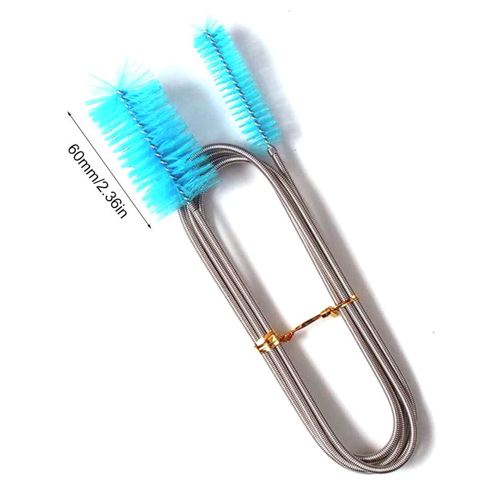 Essential Reliable #DY Stainless Steel Tube Cleaning Brush Single End Flexible Aquarium Fish Tank Filter Pump Hose Pi... - Image 4