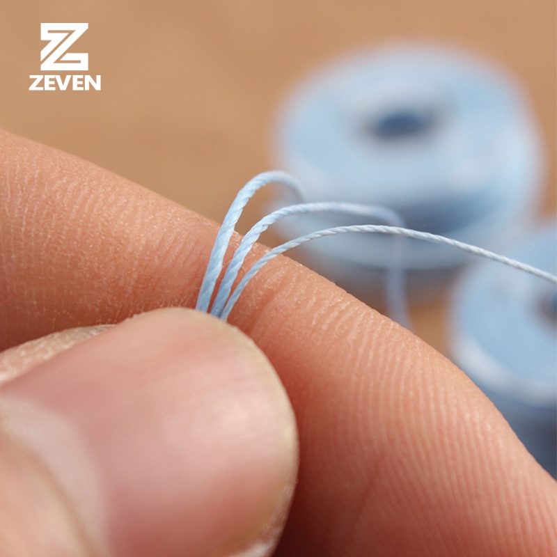 Quality Reliable 25 Rolls Box 0.45/ 0.55/0.65mm Round Waxed Thread Polyester Cord Wax Coated Strings Braided Bracelet...