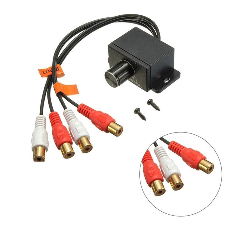 Have Reliable <PT>Universal Home Car Audio Amplifier Bass RCA Gain Level Volume Control Knob LC-1 Versatile Essential - Image 5