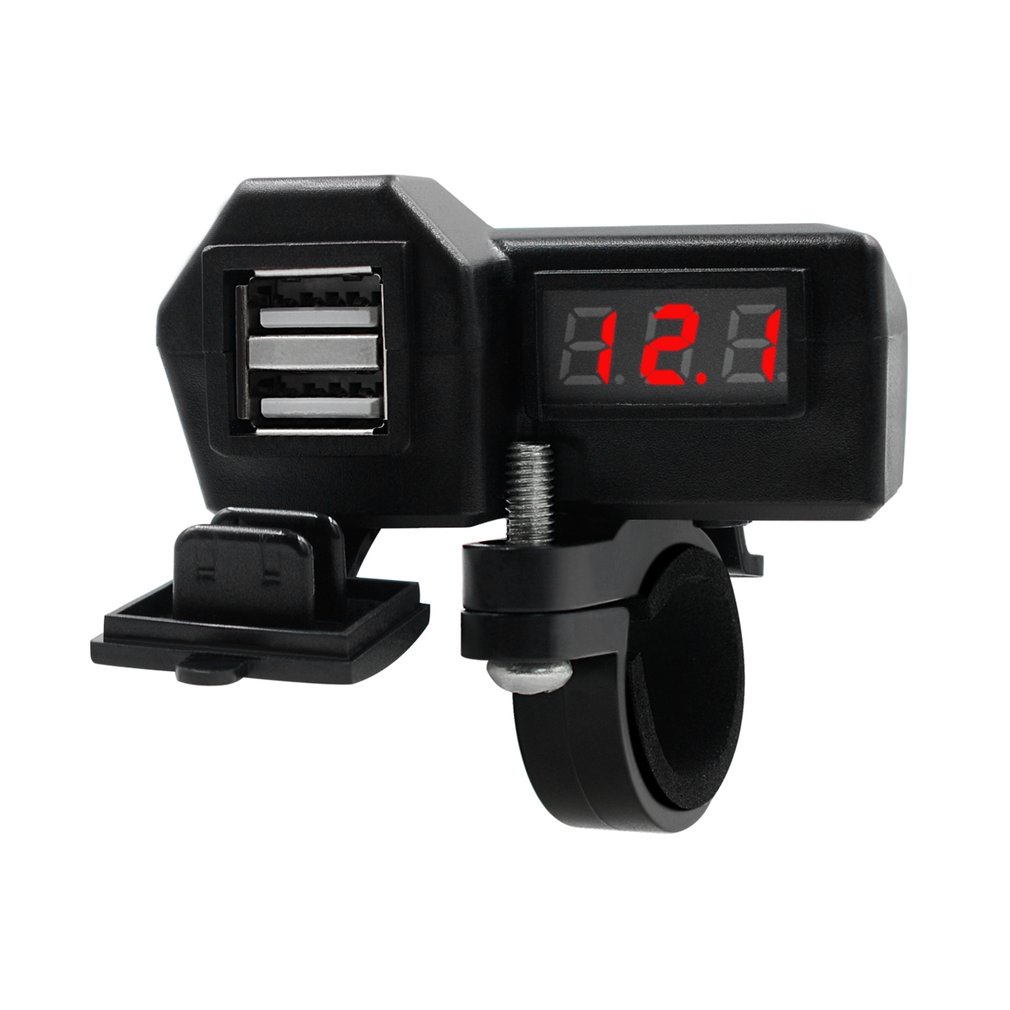 Reliable Quality 12V 5V/3.4A Car Motorcycle Mobile Phone Charger Abs Dual USB Socket Waterproof Handlebar Rearvi Mult... - Image 5