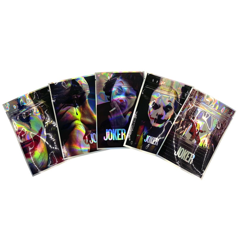 Travel Portable 100pcs Mylar Bags 3.5g CBD Pouch Bag Smellproof Touch Film Ziplock Packaging Self Seal Waterproof Zip... - Image 2