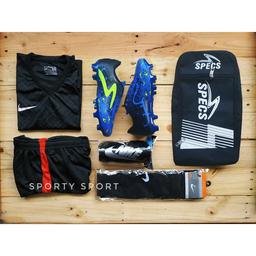 Breathable Training Children's Ball Complete Package 5 Soccer Shoes Specss BONUS JERSEY Size 29 30 31 32 33 34 35 36 37 - Image 5