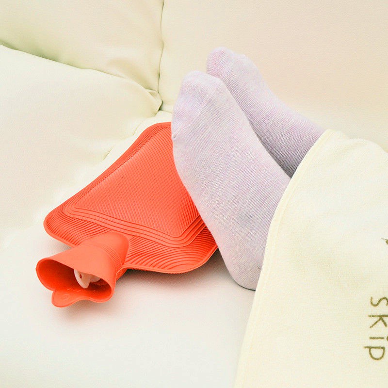 Chic Casual Four Size Thick Rubber Hot Water Bottle Bag Warm Relaxing Heat Cold Therapy Portable - Image 2