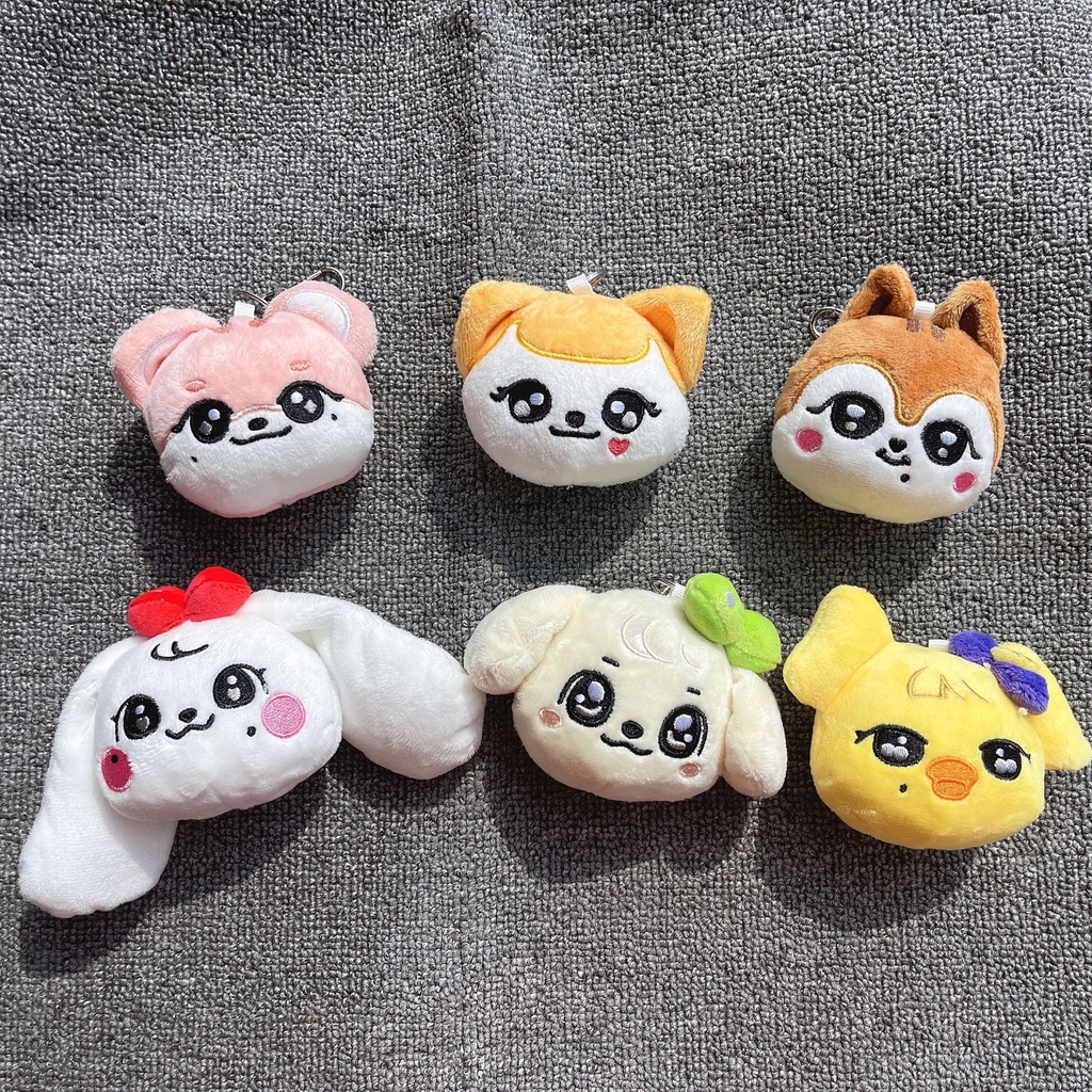Kpop Idol IVE MINIVE Plush Doll Face Keyring | eBay