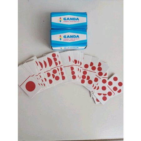 Domino Card Kartu Domino Ganda