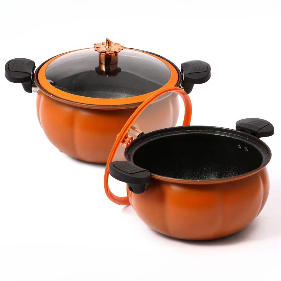 B.S.B 8L Multi Functional Pumpkin Pot Micro Pressure Cooker Cooking Pot Cooker Soup Pot Stew Pot Periuk Tekanan Mikro