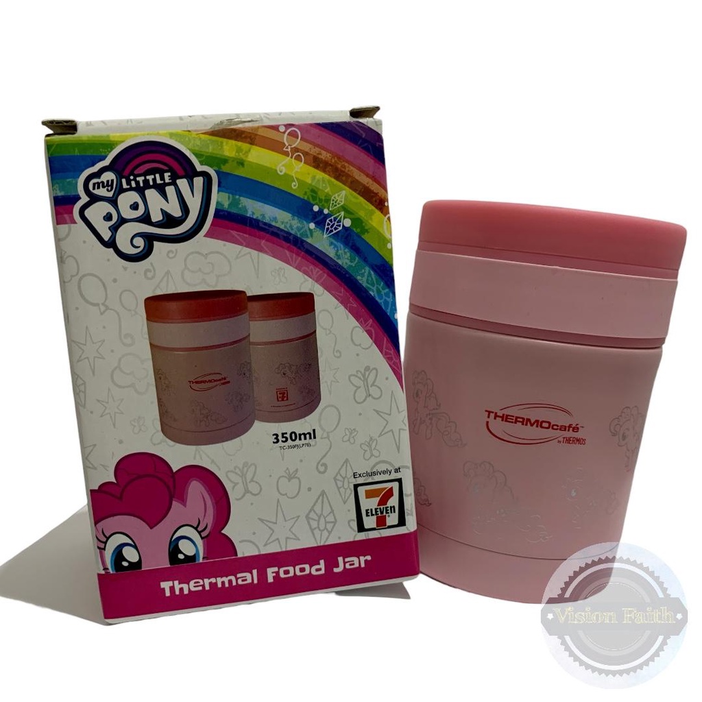 2022 7-ELEVEN MY LITTLE PONY 350ML THERMAL FOOD JAR WITH SPOON