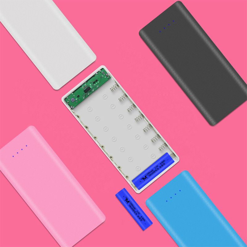 Purpose Premium RR` DIY 8x 18650 Battery Holder Power Bank Box Shell Case USB Charger Cellphone - Image 4