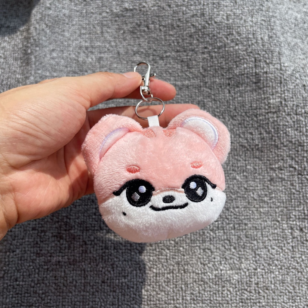 Kpop Idol IVE MINIVE Plush Doll Face Keyring | eBay