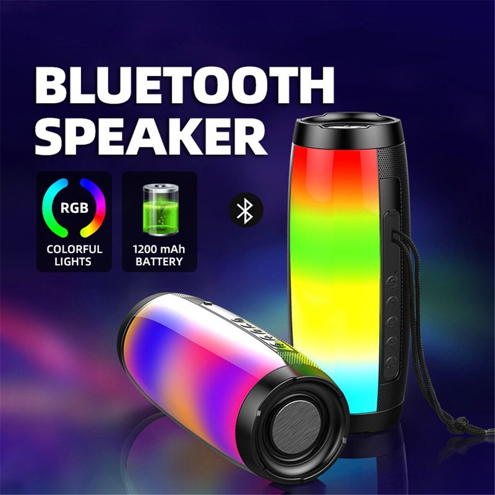 3"Inch LED Portable Super Bass Speaker Portable Bluetooth Speaker Bass Boosting Sound Portable 3 inch Led Speaker