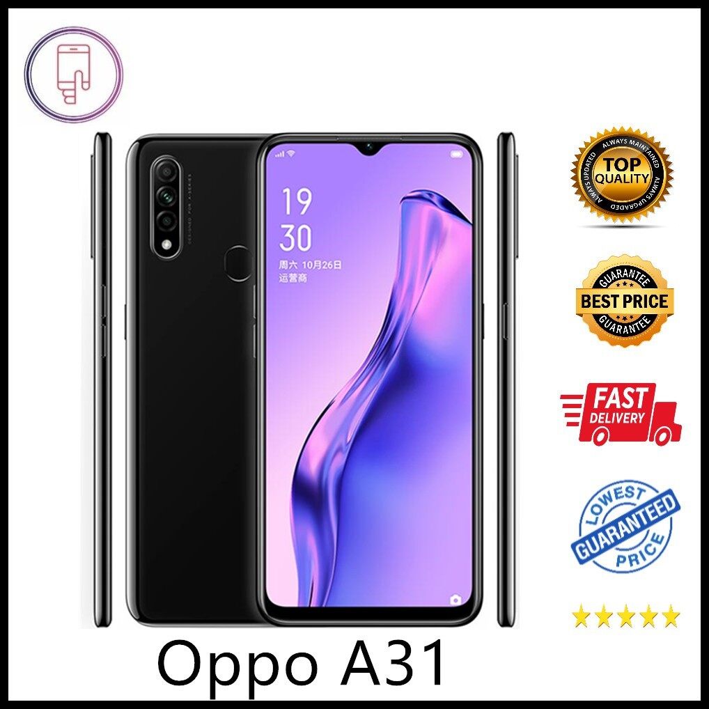 OPPO A31 Ram 8GB +Rom 256GB 6.5  Inch 4G LTE New Original Smartphone With 1 Year Warranty